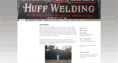 Desktop Screenshot of huffwelding.com